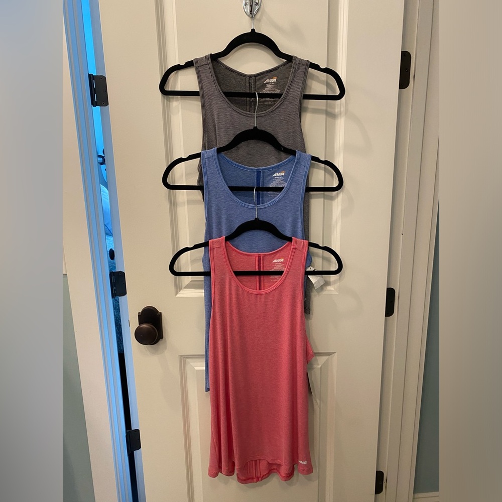 Avia racer back tank tops (3)